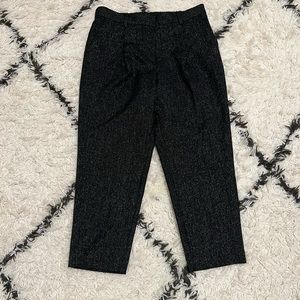 THE LOFT - Sparkle pleated ankle pant